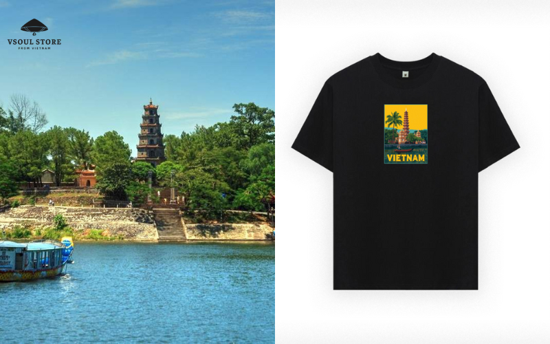 Chùa Thiên Mụ, Áo phông T-shirt Chùa Thiên Mụ